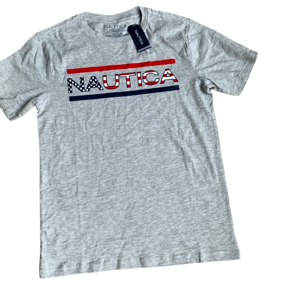 Nautica Boys Patriotic tee shirt